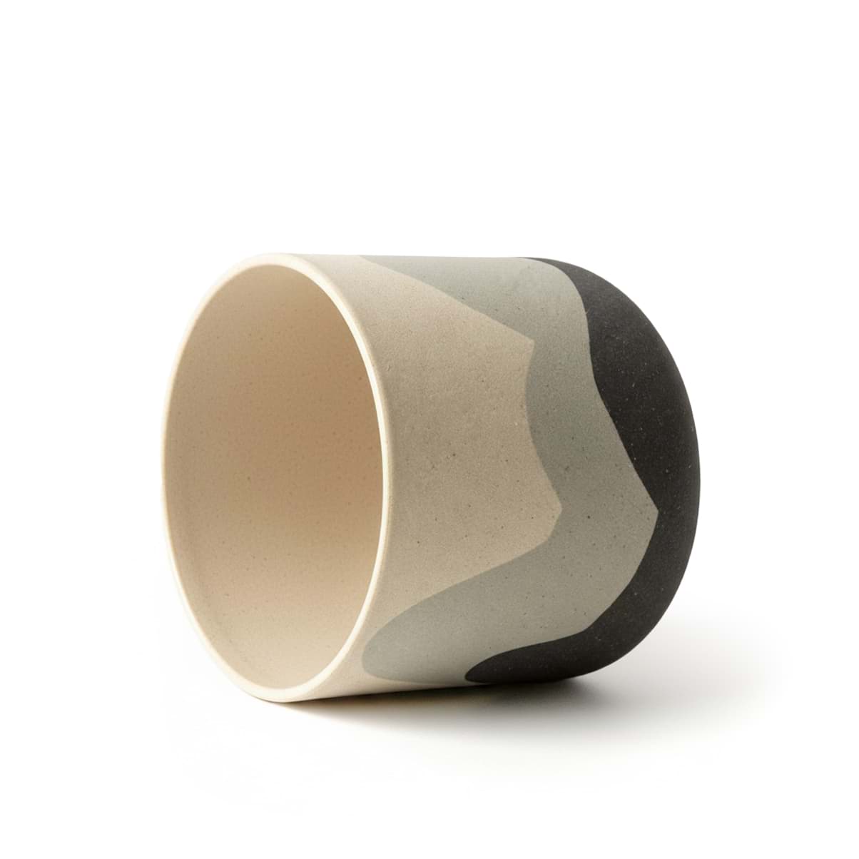 Camuflage Matte Curve Mug Bardak resmi