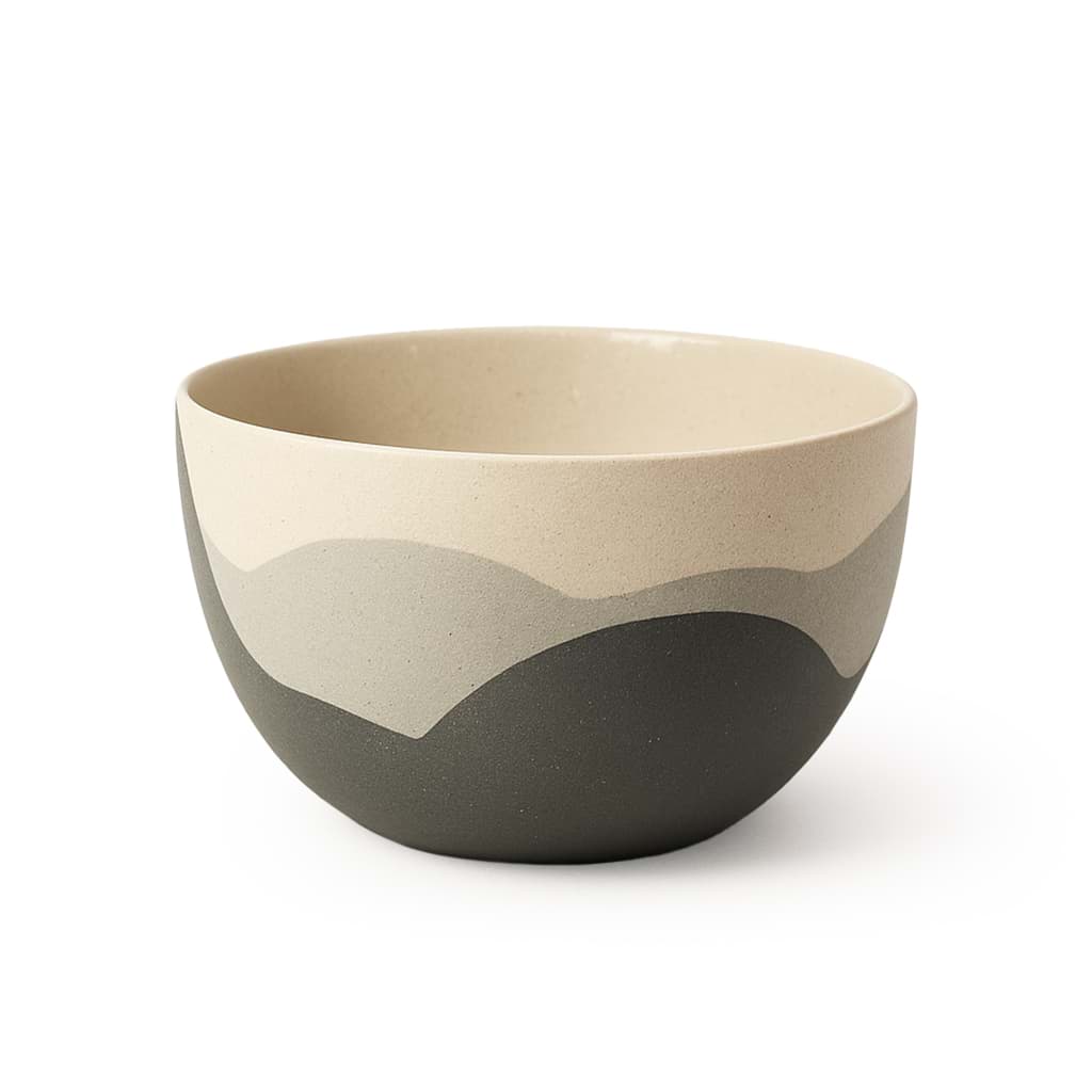 Camuflage Matte Yuvarlak Kase resmi