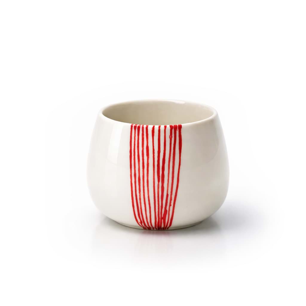 Lines Curve Espresso Kırmızı resmi